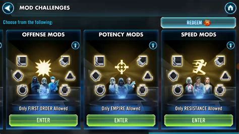 This Tech mod set is used by 50% of the top 1000 Kyber GAC players in Star Wars Galaxy of Heroes. . Swgoh potency up